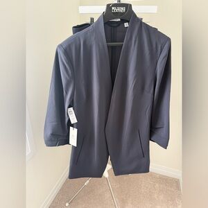 Aritzia power blazer & matching effortless shorts